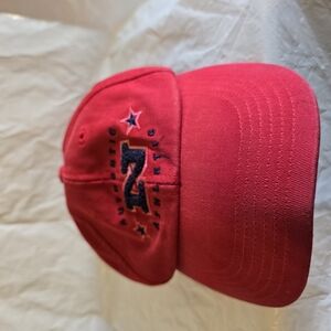 Red Embroidered Cap Boys